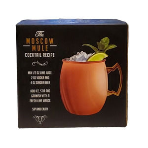 Original Brand 20 oz Moscow Mule Copper Mug Stainless Steele Drinkware Barware